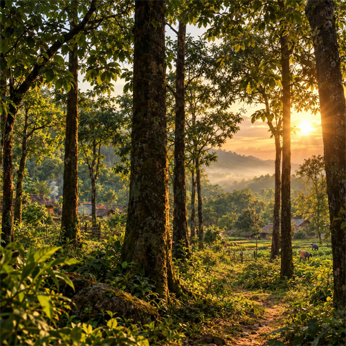 Natural forest sourcing